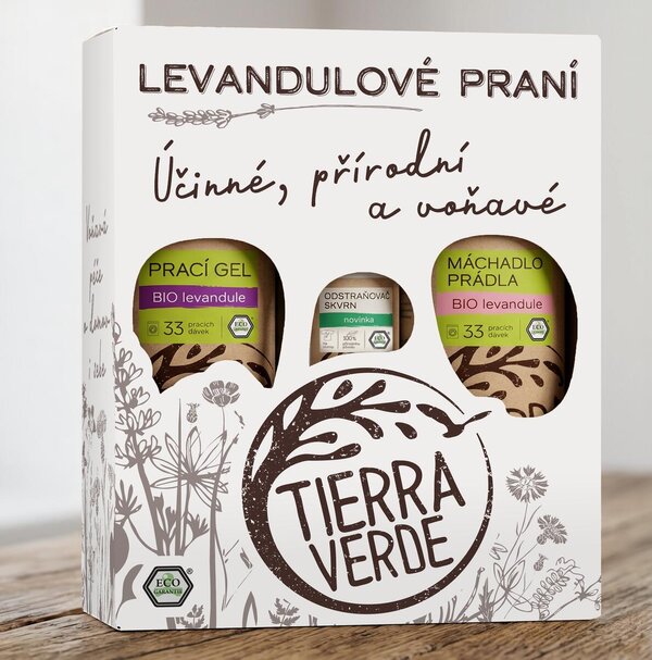 Levandulové praní – dárková sada TIERRA VERDE